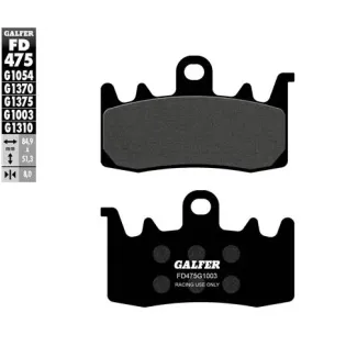 Pastillas de freno moto Galfer semi metal FD475G10