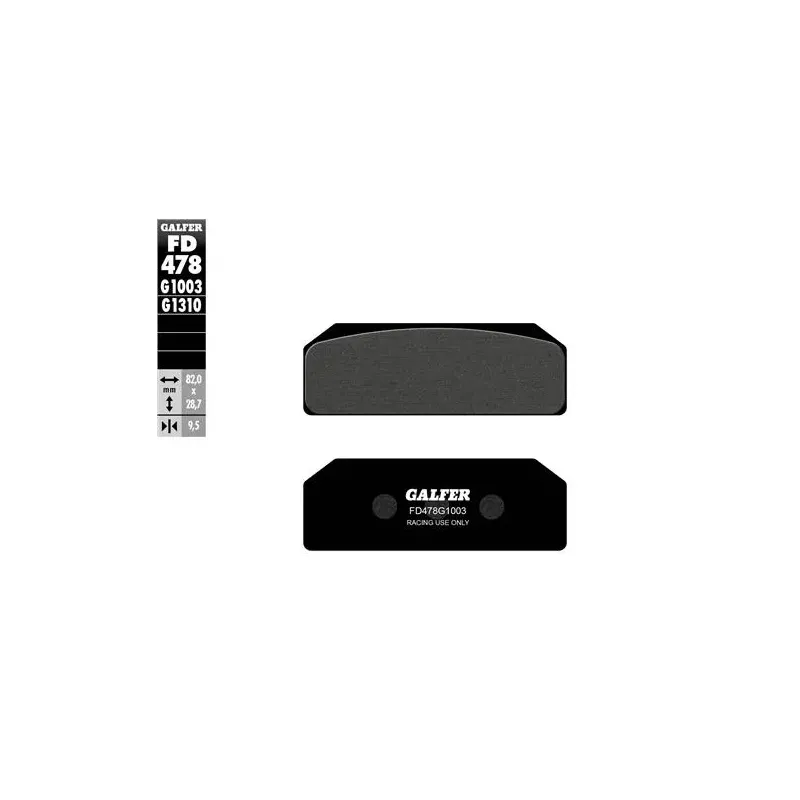 Pastillas de freno moto Galfer Gp Brake Pads FD478