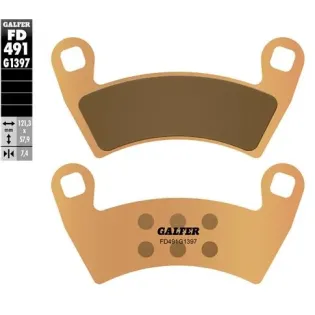 Pastillas de freno moto Galfer Sinter Quad FD491G1