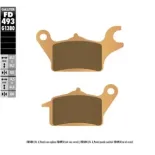 Pastillas de freno moto Galfer Scooter FD493G1380