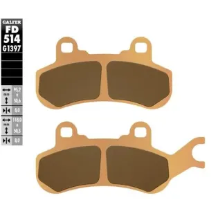 Pastillas de freno moto Galfer Sinter Offroad FD51