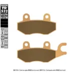 Pastillas de freno moto Galfer Sinter Street FD532