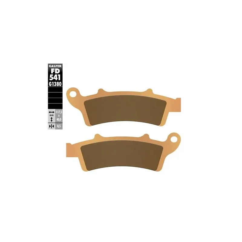 Pastillas de freno moto Galfer Scooter FD541G1380