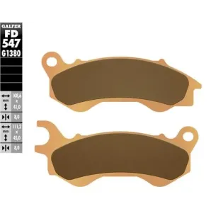 Pastillas de freno moto Galfer Scooter FD547G1380