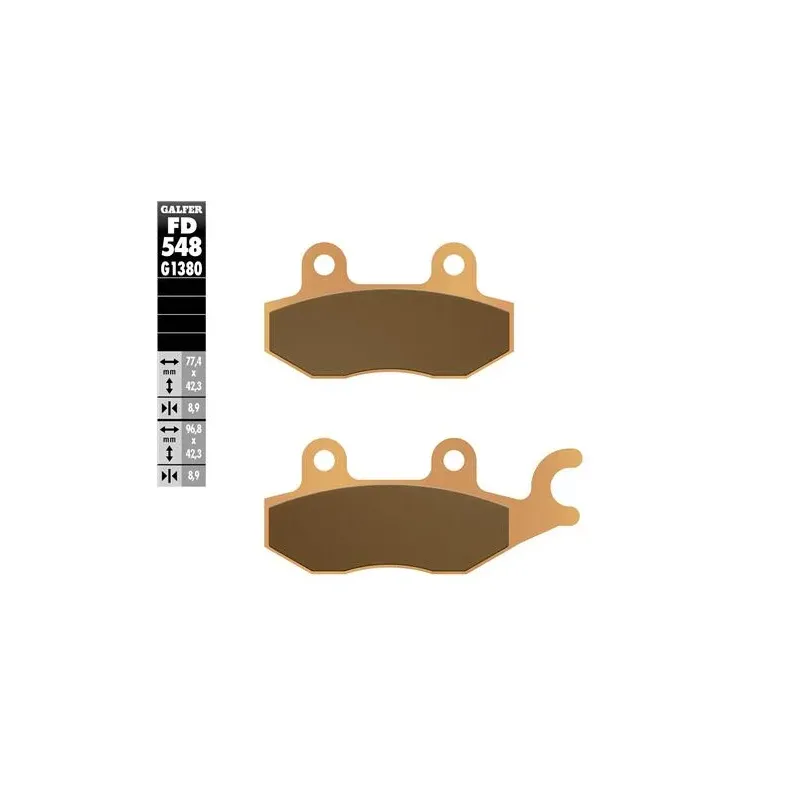 Pastillas de freno moto Galfer Scooter FD548G1380