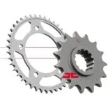 Kit de Transmisión Arrastre HPE sin Mantenimiento para Honda CB650R