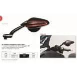 Espejo Super Viper Negro Dcho - FAR7336