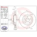 BREMBO 09.N234.11 Disco de freno (Unidad)