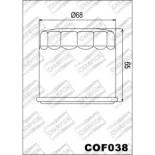 Filtro de aceite Champion para moto COF038