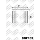 Filtro de aceite Champion para moto COF039