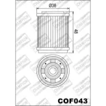Filtro de aceite Champion para moto COF043