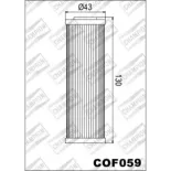 Filtro de aceite Champion para moto COF059