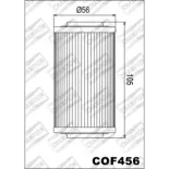 Filtro de aceite Champion para moto COF456