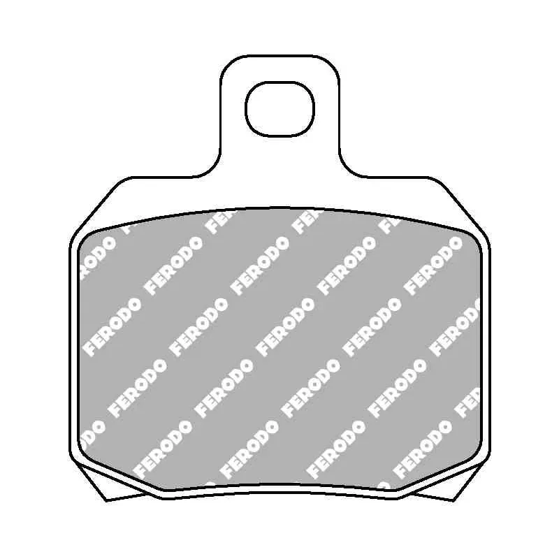 Pastillas Ferodo ECO fricción FD220. FA266.157 730. 07004