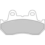Pastilla Ferodo ECO 843. FA433 4 07HO10