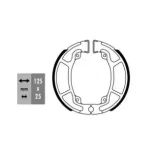 Zapata Ferodo para moto Honda SH PCX y varias FSB963A