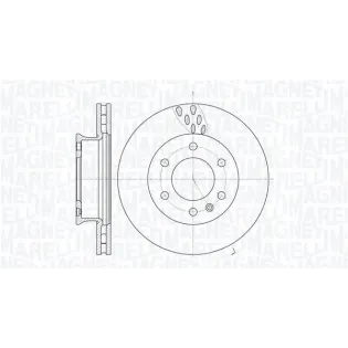 MAGNETI MARELLI 361302040280 Disco de freno (Unidad)