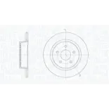 MAGNETI MARELLI 361302040371 Disco de freno (Unidad)