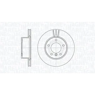 MAGNETI MARELLI 361302040478 Disco de freno (Unidad)