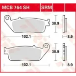 Pastillas de freno moto TRW MCB764SH
