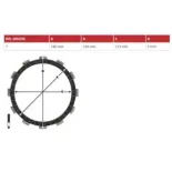 Juego discos embrague Kawasaki ER-6 - Versys TRW MCC205-7