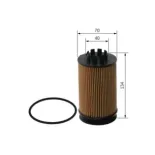 BOSCH F026407310 Filtro de aceite