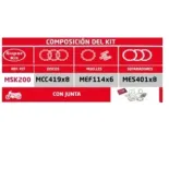 Super Kit de embrague Yamaha XJ 600 91 03 MSK200