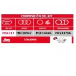 Super kit de embrague Suzuki GS500 MSK217