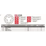 Discos De Freno Tras Derbi Senda-R-Extreme - DS210