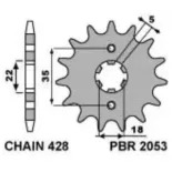 Yamaha Tw125 200 87 04 (C 428) Z15 Jtf1559.15   P2053.15