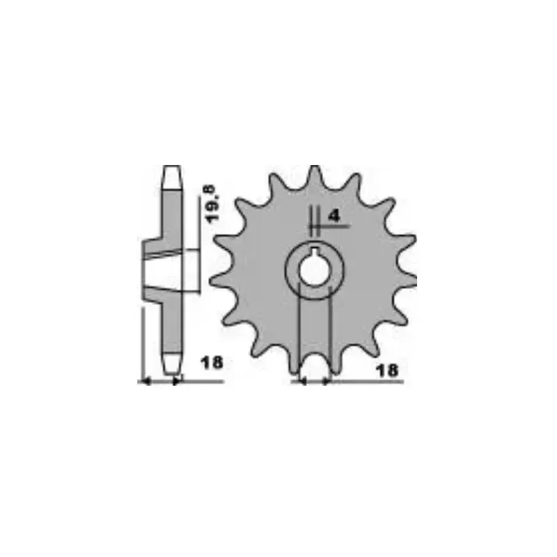 Piñon  Montesa Cota 348 (C 520) P324.11 