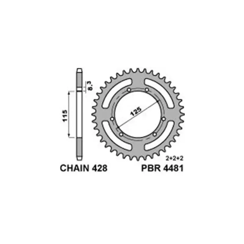 Yamaha Dt125 Supermotard 04  (C 428)   P4481.48F