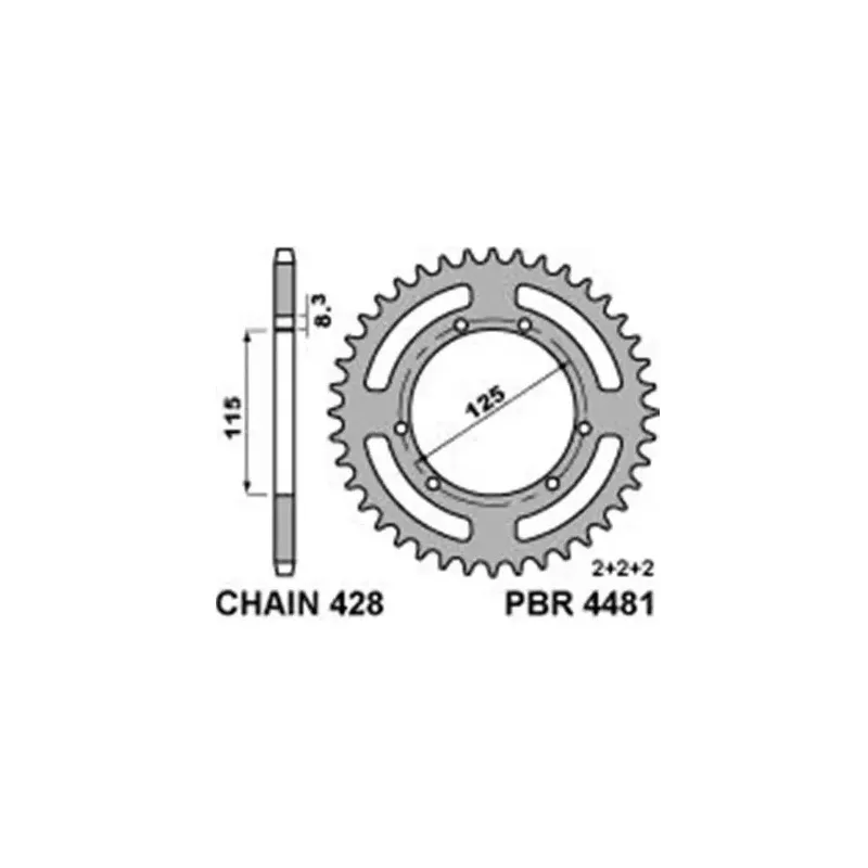 Yamaha Dt125 Re 04   (C 428)   P4481.50F