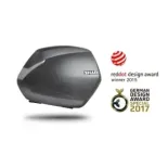 Maleta motos laterales SHAD SH36 carbono D0B36200