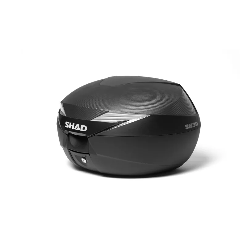 Baúl moto SHAD SH39 acabado carbono D0B39106