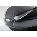 Baúl moto SHAD SH48 gris oscuro y negro D0B48300