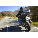 Baúl moto SHAD SH48 gris oscuro y negro D0B48300