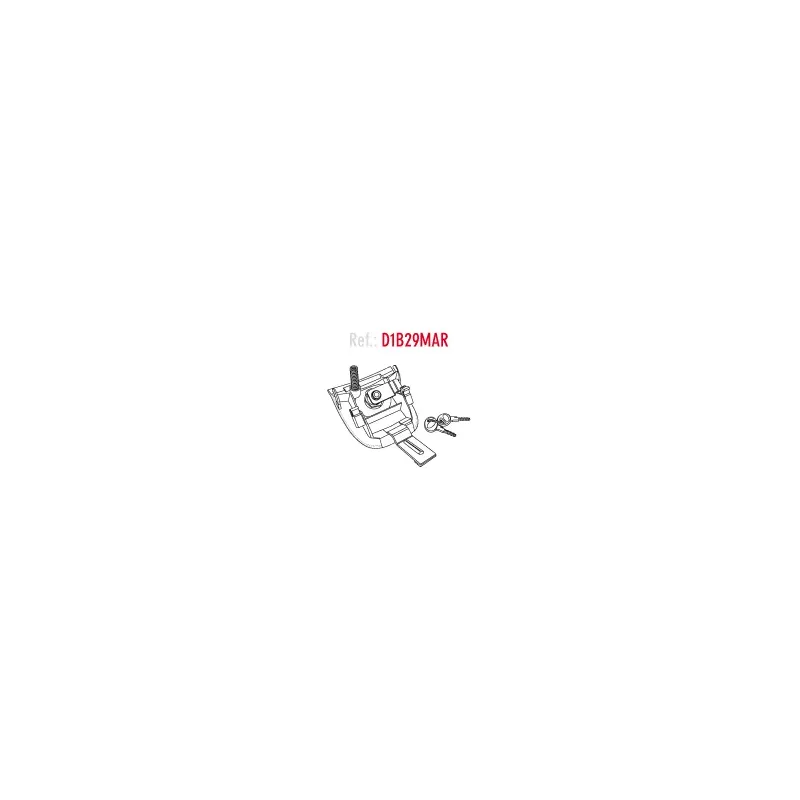 Cerradura para moto SHAD SH29 D1B29MAR
