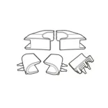 Set rubbers shore 80 SH36 2014 SHAD D1B361GOR
