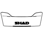 Reflector SH40   logo SHAD D1B403CAR
