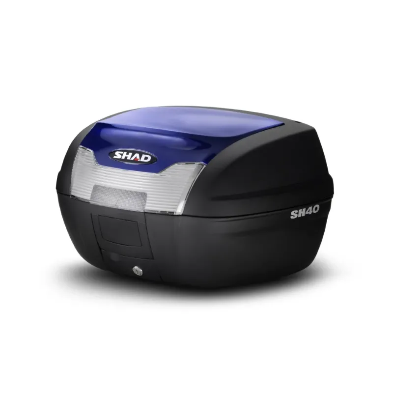 Tapa SHAD para maleta de moto SH40 color azul D1B40E01