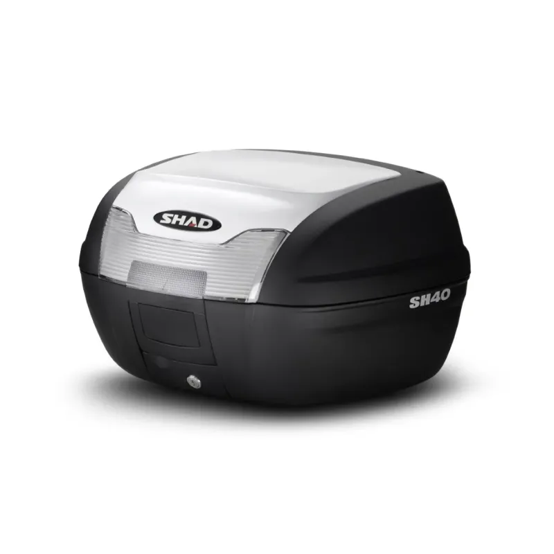 Tapa SHAD para maleta de moto SH40 color blanco D1B40E08