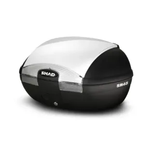 Tapa SHAD para maleta moto SH45 color blanco D1B45E08