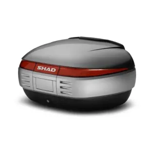 Tapa SHAD para maleta moto SH50 color plata D1B50E05