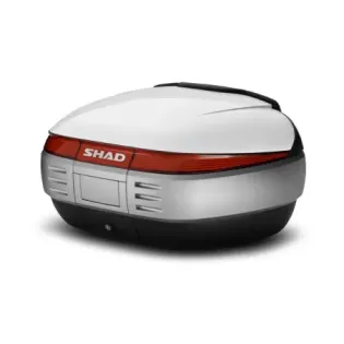 Tapa SHAD para maleta de moto SH50 color blanco D1B50E08