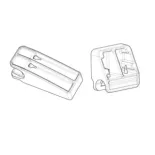 Soporte Shad montaje maletas Terra D1TR361PR