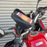 Soporte retrovisor Smartphone SG76 con bolsillo 180 x 90 mm