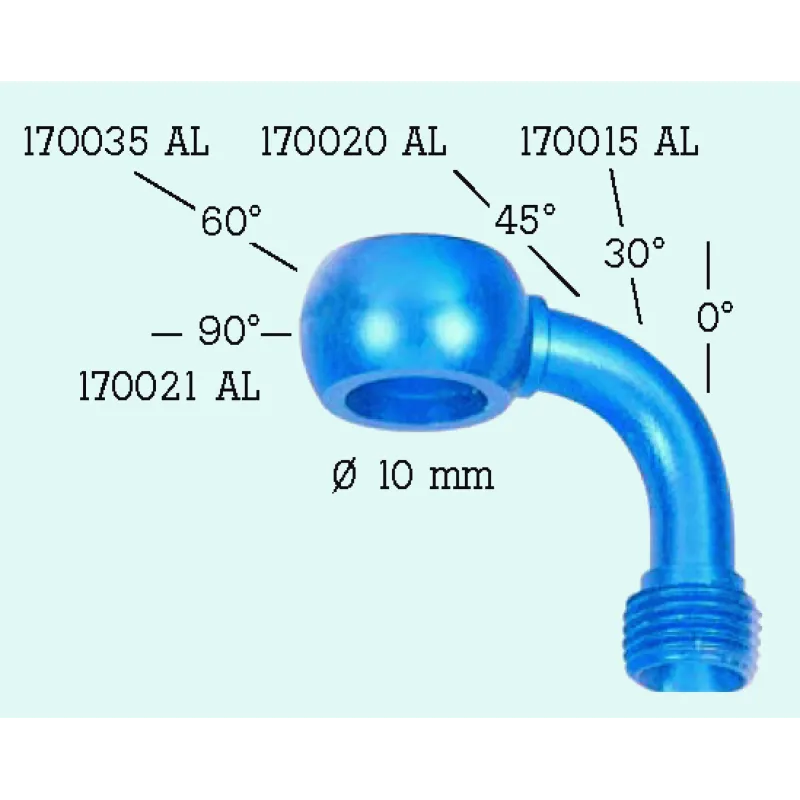 Banjo 45° FrenTubo 170020CRFRN