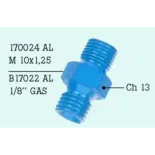 Adaptador M10X1 aluminio FrenTubo 170024AL-BL