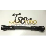 Tubo de moto Carbotec 100mm negro FrenTubo A09C0100